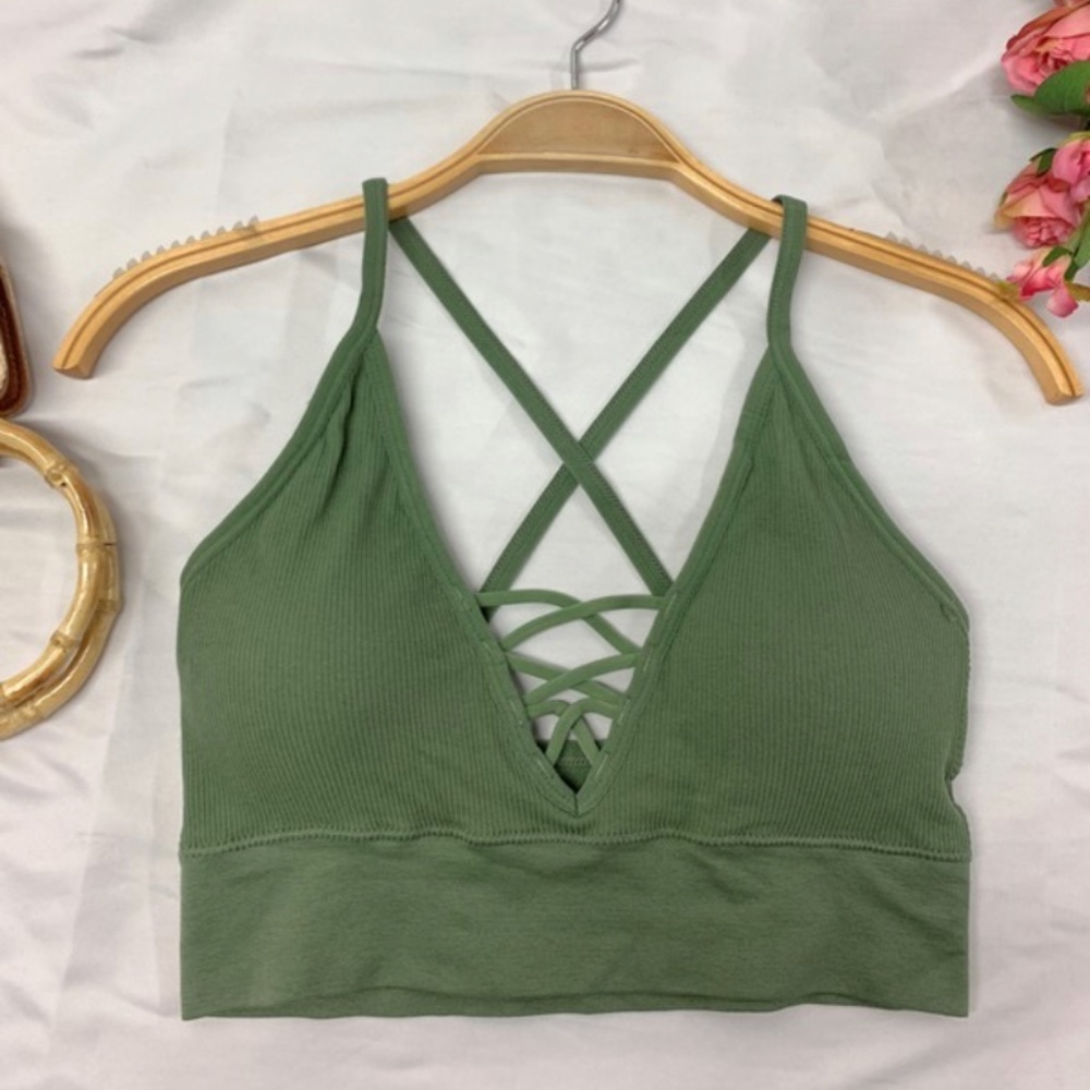Soft Olive Bralette